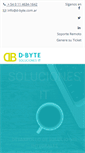 Mobile Screenshot of d-byte.com.ar